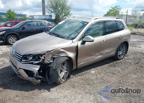 2015 Volkswagen Touareg Tdi Lux from USA, damaged, VIN WVGEP9BP1FD004040